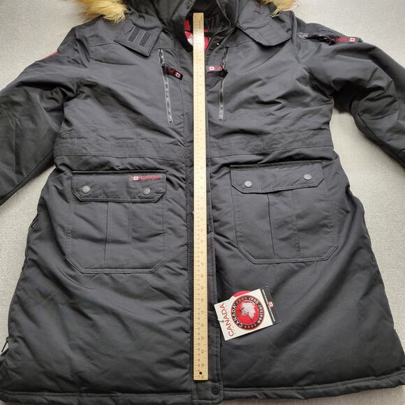 Canada Weather Gear Women’s Heavyweight Coat Faux Fur Trim Hood Size 3X - Picture 6 of 16